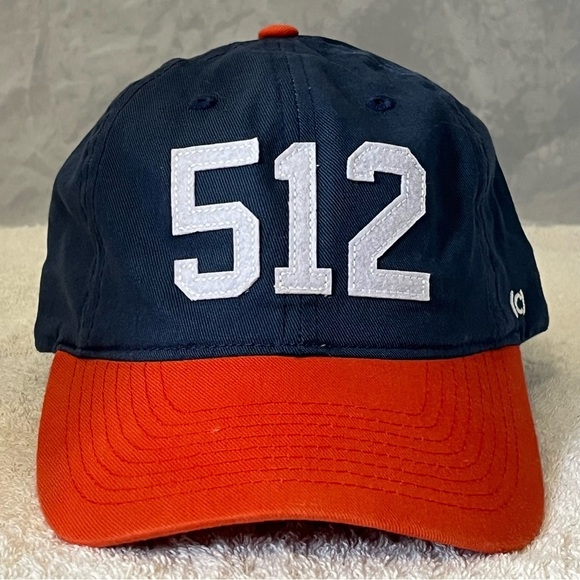 "512" Area Code - Adjustable Cotton Baseball Cap by (code)word - Picture 15 of 15